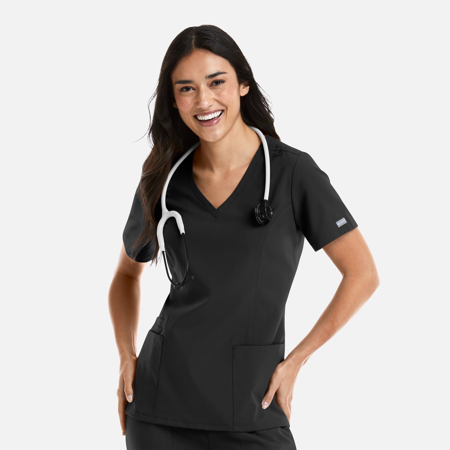 MAEVN WOMEN’S DOUBLE V-NECK TOP 5001 (CORE COLORS)