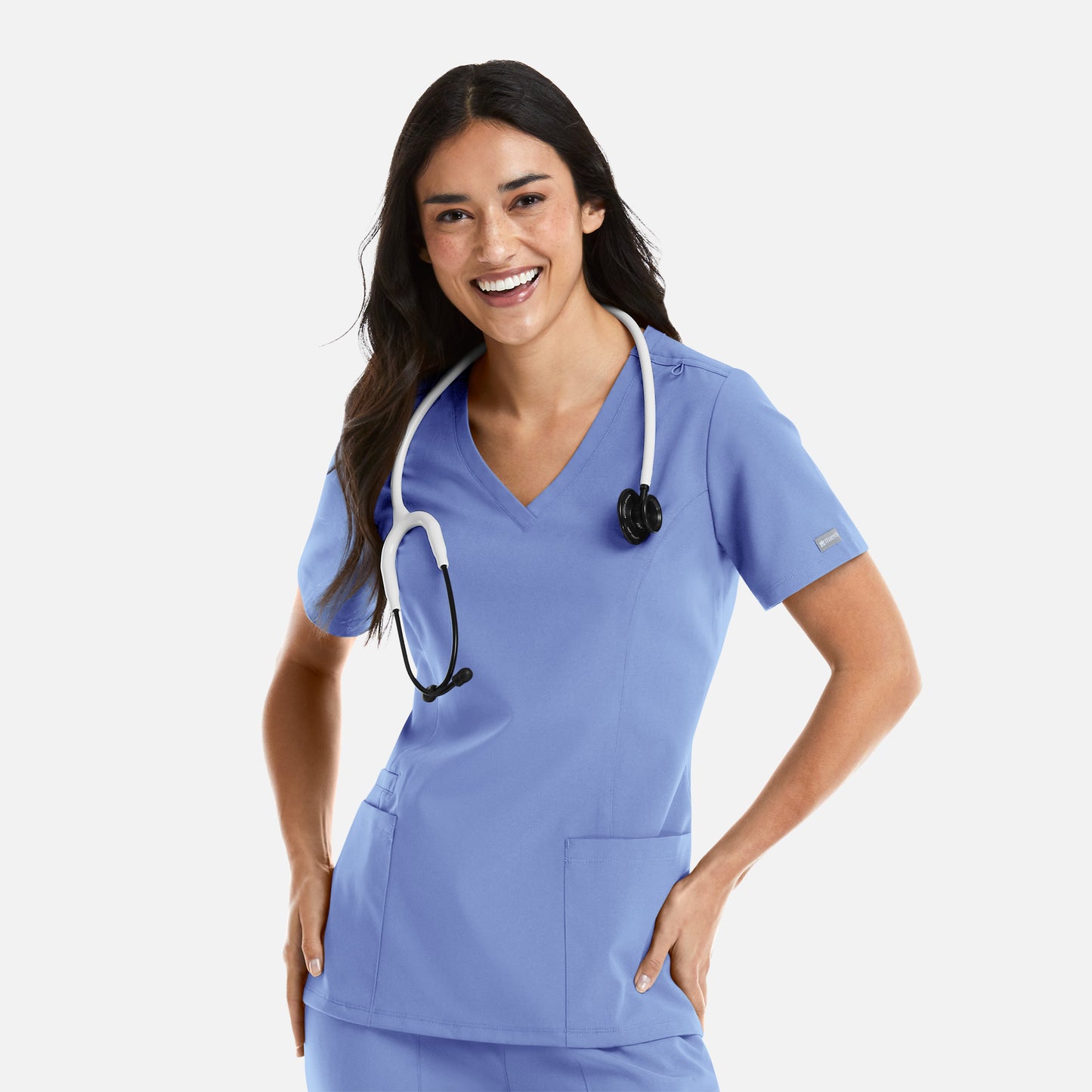 MAEVN WOMEN’S DOUBLE V-NECK TOP 5001 (CORE COLORS)