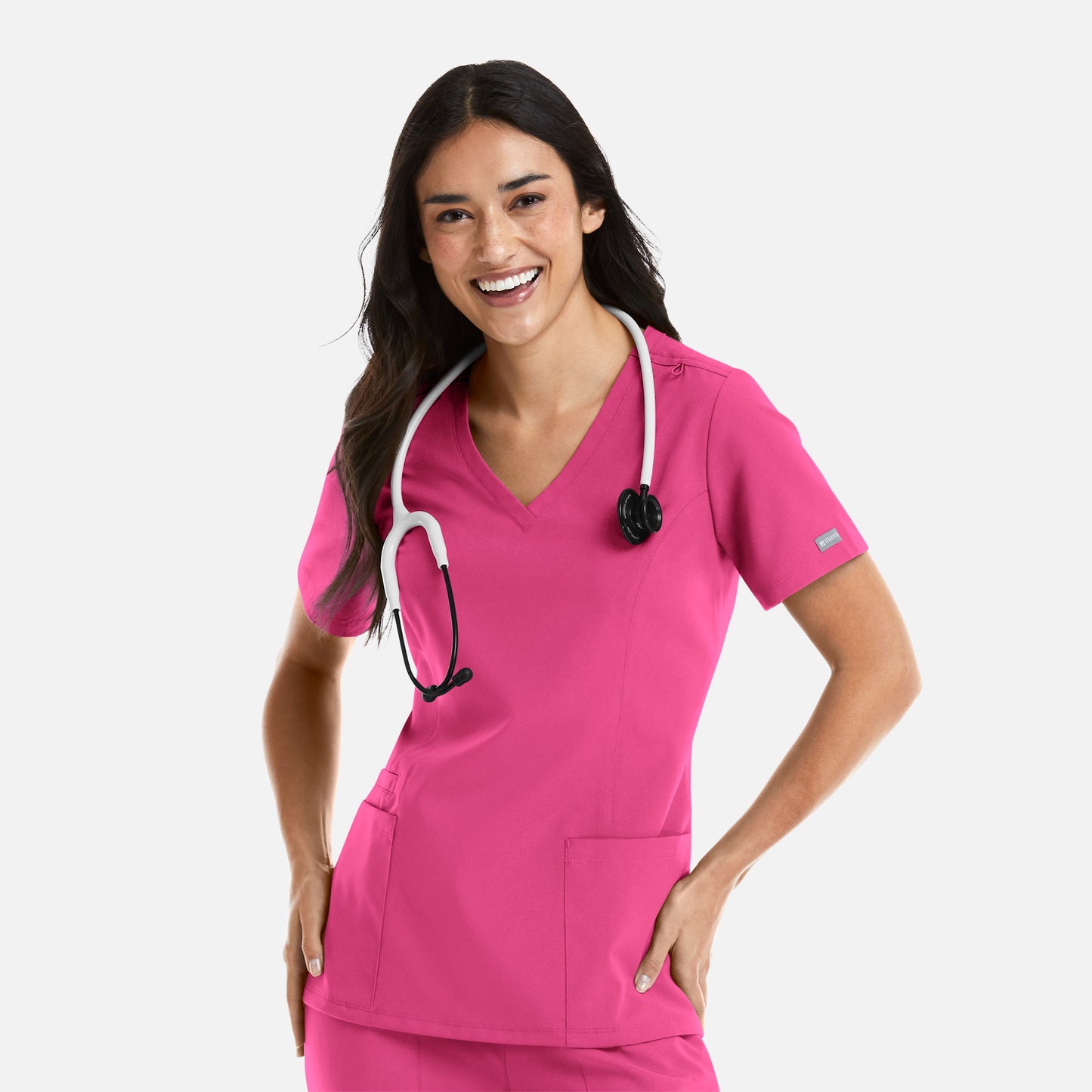 MAEVN WOMEN’S DOUBLE V-NECK TOP 5001 (SPRING COLORS)
