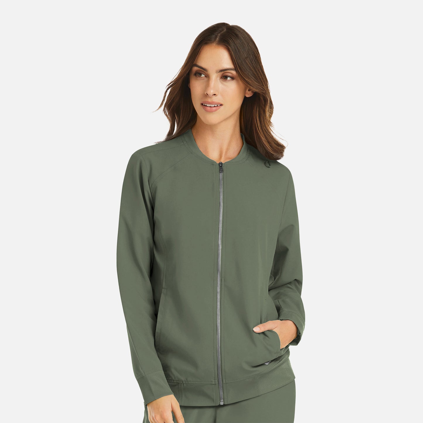 MAEVN WOMEN’S FULL ZIP BOMBER JACKET 5061