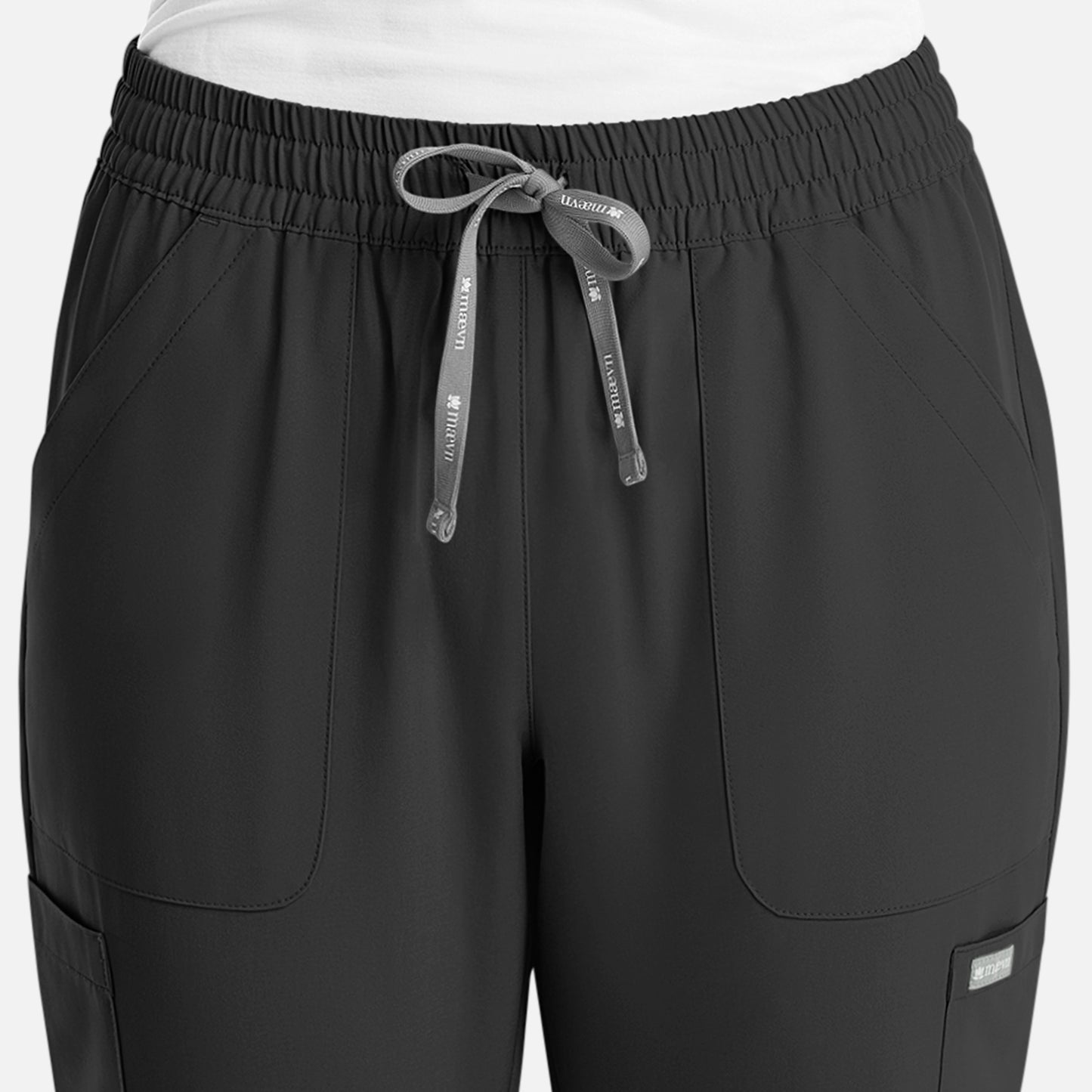 MAEVN WOMEN’S FULL ELASTIC PULL ON PANT 5091 (CORE COLORS)