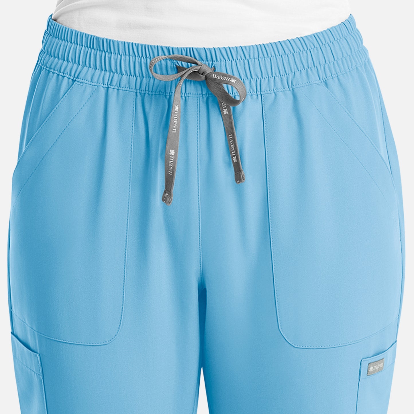 MAEVN WOMEN’S FULL ELASTIC PULL ON PANT 5091 (SPRING COLORS)