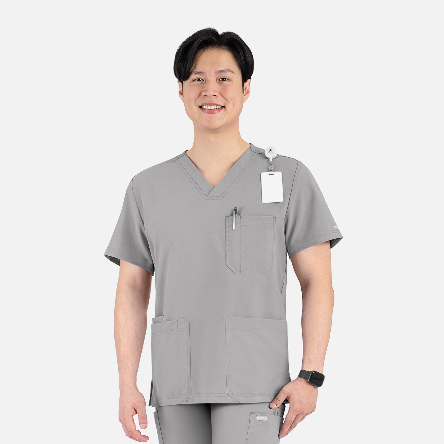 MAEVN MEN’S 4 POCKET V-NECK TOP 5802 (FALL COLORS)