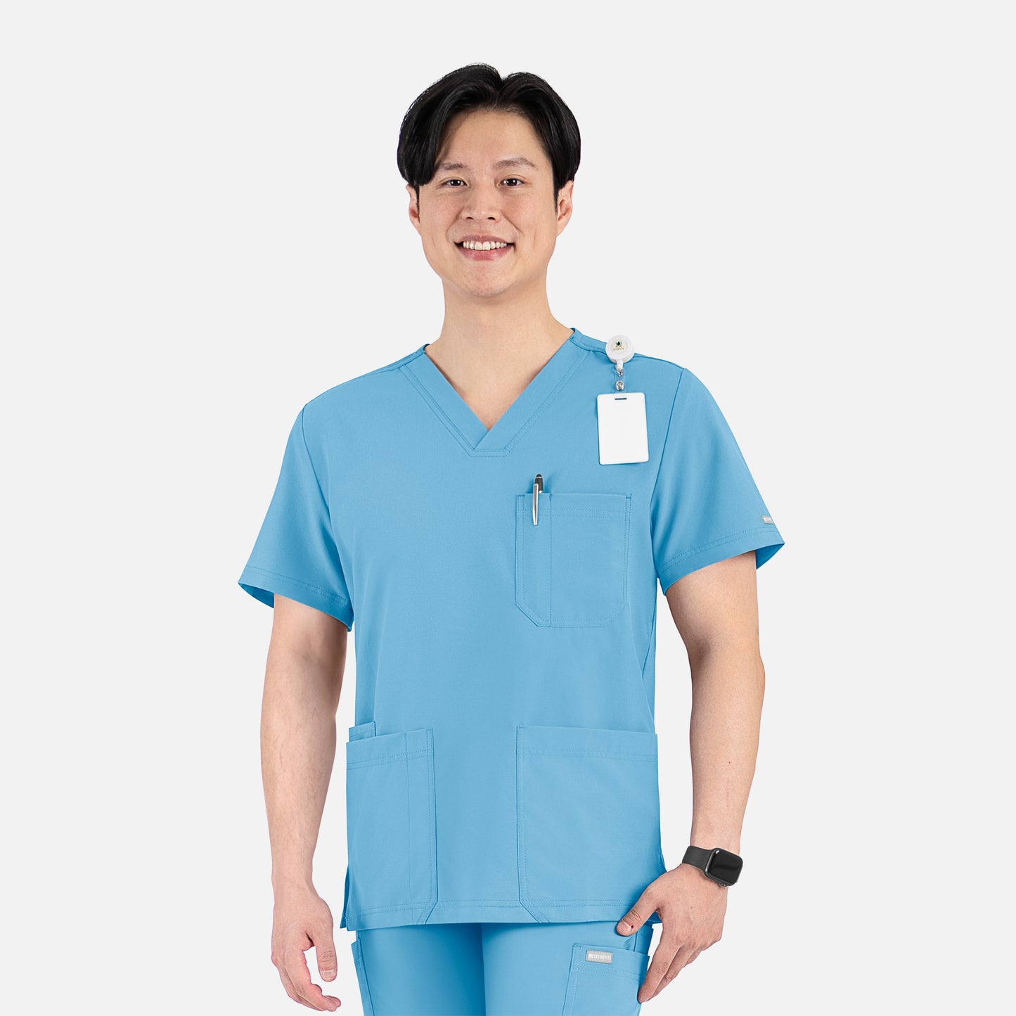 MAEVN MEN’S 4 POCKET V-NECK TOP 5802 (SPING COLORS)