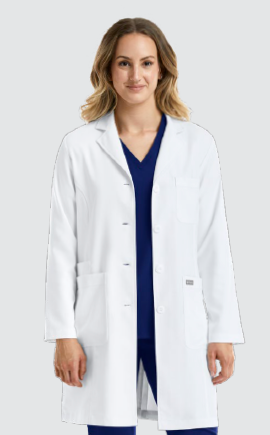 WOMEN’S FULL LENGTH LAB COAT 36INCH 5071