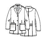 MAEVN WOMEN’S CONSULTATION 29INCH LAB COAT 5073